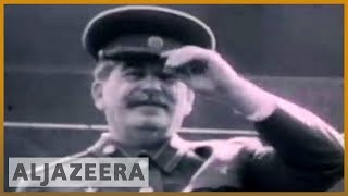 Stalin still a hero in Russia  Al Jazeera English [upl. by Yrffoeg]