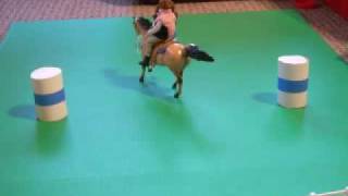 Breyer horse  Barrel Racing [upl. by Asssilem]