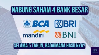 Nabung Saham Bank BBCA BBRI BMRI BBNI Dengan Gaji UMR [upl. by Assiron]