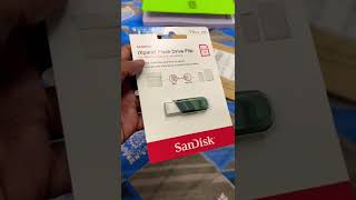 iphone External Storage sandiskpendrive unboxing [upl. by Plato849]