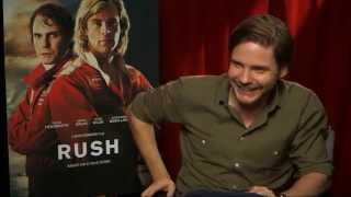 Daniel Brühl talks Wikileaks amp Rush The Feed [upl. by Rebekah]