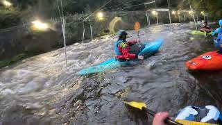 Paddling Matlock Bath High Water Level with the amazing Pleasley Canoe Club [upl. by Germayne]