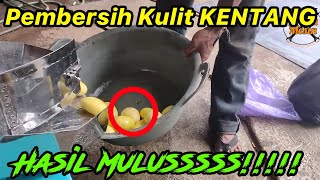 Mesin Pengupas Kentang dan pembersih Kentang Murah  Mesin Pembersih Kentang [upl. by Richelle989]