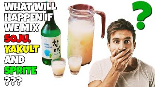 How to make Soju Yakult Recipe  Easy Steps [upl. by Brandice]