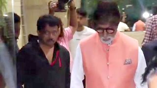 Amitabh Bachchan Spotted With Ram Gopal Verma For Sarkar 3 Promotions [upl. by Wina586]