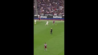 Unbelievable assist from Lucas Paquetá 🇧🇷 westham football premierleague [upl. by Atinrev538]