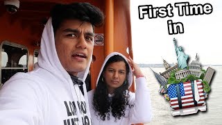 When a Desi Goes To USA For The First Time Vlog [upl. by Nylave]