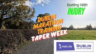 Sub3 Marathon Training Week 9  Dublin Marathon amp Florence Marathon  Taper Week [upl. by Anale]