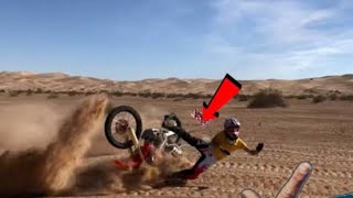 Spanish motorcyclist Carles Falcon dies after Dakar rally crash in Saudi Arabia carles falcon murio [upl. by Graves]