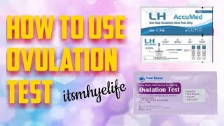 HOW TO USE OVULATION TEST tagalog l itsmhyelife [upl. by Atwood141]