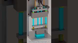 Mechanical Mechanicsmmachine SolidWorks engineering engineer mechanical mechanic 3d [upl. by Bolte]