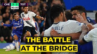 Chelsea 22 Tottenham Highlights  THE BATTLE AT THE BRIDGE [upl. by Akemahs864]