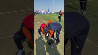 Stumps Ready for Day3 🇦🇪 AbudhabiT10 cricket shorts indvsaus ausvsind livestreaming [upl. by Arianna]