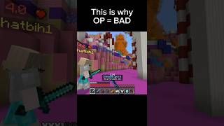 Minecraft but OP Armor Is Overrated [upl. by Pals]