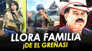 quotYA LO MATARON ya LÁRGUENSEquot FAMILIARES de El GREÑAS reclaman a MILITARES por ABATIR al SICARIO [upl. by Murton]