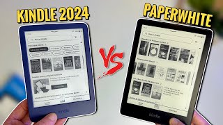 ASÍ SON los lectores de eBooks MÁS VENDIDOS  Kindle 2024 vs Paperwhite [upl. by Egdirdle]