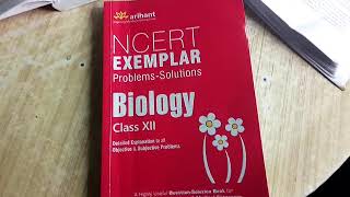 Biology Arihant Ncert exemplar class 12 [upl. by Hulbig]