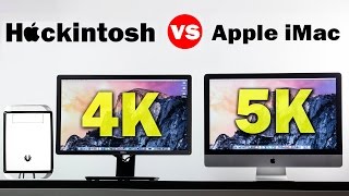 5K 27quot iMac Vs 4K Hackintosh Comparison [upl. by Anyahs]