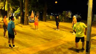 Sepak takraw chinlone football circle juggling made in thailand [upl. by Vaclava]