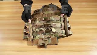 KRYDEX Tactical JPC20 Plate Carrier Vest [upl. by Ahsielat]