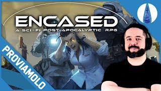 RPG ISOMETRICO SCIFI ▶▶▶ ENCASED Gameplay ITA  PROVIAMOLO [upl. by Releyks]