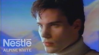 Nestlé Alpine White quotSweet Dreamsquot Commercial 1986  Maxfield Parrish [upl. by Carmelina498]