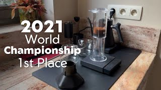 1st Place 2021 World AeroPress Championship Recipe [upl. by Siednarb]