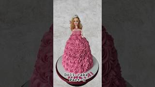 Doll cake design without doll cake mould part 1soumyakitchen girlscakedesign pinkcakedesign [upl. by Antipus]