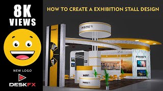 3ds Max Exhibition Stall Tutorial and Texturing in 3DS Max Tutorial SEO PPC Part 1 [upl. by Varney]