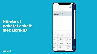 Postnord App legitimera dig i appen [upl. by Klusek]