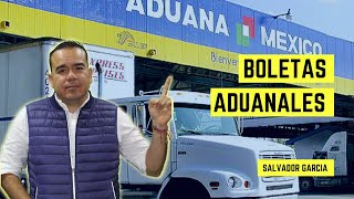 ¿QUE SON LAS BOLETAS ADUANALES  IMPORTACIONES  AGENCIA ADUANAL  SG [upl. by Ramas]