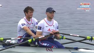 Matthieu Androdias et Hugo Boucheron Champions dEurope du Deux de Couple  Aviron [upl. by Adnolehs48]