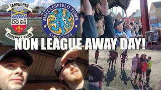 Experiencing a NON LEAGUE Away Day  Tamworth vs Macclesfield Matchday Vlog [upl. by Etnor]