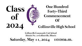 2024 Collinsville High School Graduation [upl. by Akirderf]