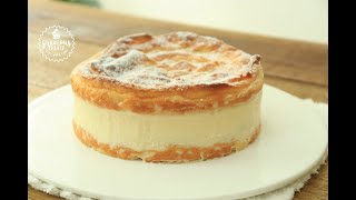 Eggless Polish Carpathian Cream Cake  Karpatka Cake [upl. by Herrington690]