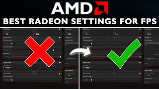 BEST AMD RADEON SETTINGS 2024  for GAMING amp PERFORMANCE [upl. by Ljoka]