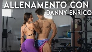 MI ALLENO CON DANNY ENRICO MI HA DISTRUTTA  DannyEnrico [upl. by Gnuh]