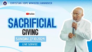 SACRIFICIAL GIVING PASTOR KUSI  SUNDAY SERVICE 27102024 [upl. by Tijnar]