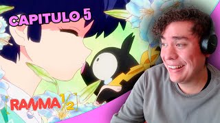 RYOGA APROVECHA SIENDO UN CERDITO 🤣 RANMA ½ CAP 5  REACCIÓN [upl. by Derfiniw]