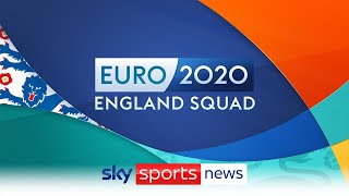 Gareth Southgate announces his England squad for Euro 2020 [upl. by Suter25]