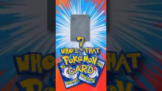 Whos That Pokémon Card [upl. by Jones]