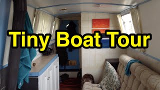 A Tiny Narrowboat Tour Storage etc [upl. by Monia799]