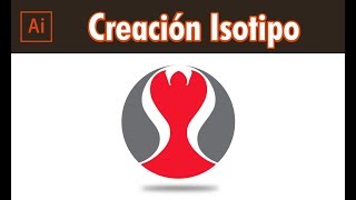 ✅✅✅COMO CREAR UN ISOTIPO Logotipo en Adobe Illustrator CC [upl. by Aufmann]