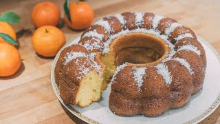 TORTA AL MANDARINO FRULLATO 🍊 Ricetta buonissima e facilissima [upl. by Lisetta]