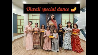 Diwali Dance  Diwali Song  Deepawali Aayi Re  Easy Dance For Kids  Happy Diwali diwali2023 [upl. by Ailama425]