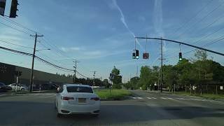 Driving from Levittown to East Meadow in NassauNew York [upl. by Kermie848]