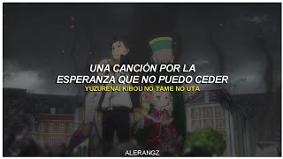 ReZero  Season 3  OPOpening 5  Rewave  Sub Español  Romaji [upl. by Mcquillin573]