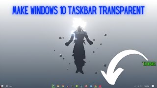 Create a Transparent Taskbar in Windows 11  Easy Steps with TranslucentTB  Awesome Taskbar in 2024 [upl. by Chevy562]