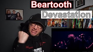 So INTENSE BEARTOOTH  quotDevastationquot Official Music Videoquot  Reaction [upl. by Avery]