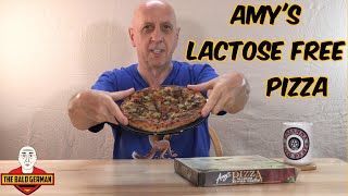 German tries Amys Roasted Vegetable 🍕Pizza without Cheese [upl. by Pass707]